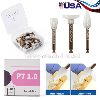 40 peças ajuste dental ENHANCE polimento composto acabamento pontos/copos/disco - Imagem 1 de 4