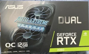 ASUS GeForce RTX 2060 12GB GDDR6 Tarjeta Gráfica DisplayPort Tapa Usada - Imagen 1 de 5