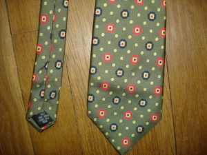 MARC ANTHONY Cravate en soie largeur maxi 9 cm longueur 148 cm belle couleur - Picture 1 of 4