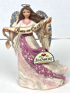 Christmas Angel Jim Shore Heartwood Creek Messenger of Peace #4047679 W/TAG - Picture 1 of 8