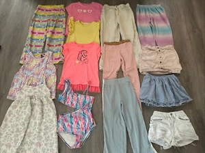 Size 8 Girls Clothing Lot, 14 Items, Hurley, Place, Zara, Sergent Major, Carters - Picture 1 of 19