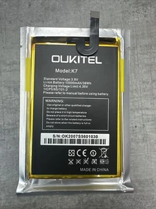 Oukitel K7 ,k7 pro Original battery - 10000 mAh - Picture 1 of 5