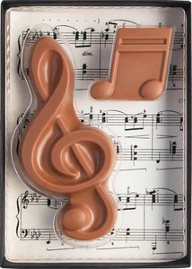 Weibler Confiserie Schokoladen Geschenkpackung Musik 40 g