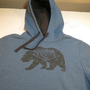 north face moletom com capuz academy