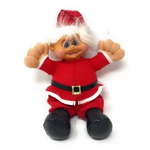 Orsacchiotto Babbo Natale 14" Troll 1991 vintage usato  - Foto 1 di 6