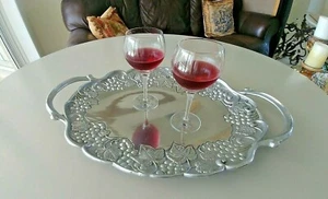 Lenox Grapevine Large Metal 23/16  Serving Platter *Excellent condition See Pics - Picture 1 of 7