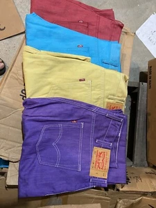 Jeans uomo Levis colore denim 38x34, senape, mirtillo rosso, blu cielo, - Foto 1 di 1
