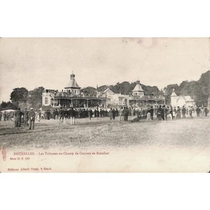 Watermael-Boitsfort - Les Tribunes au Champ de Courses de Boitsfort. - Imagen 1 de 2