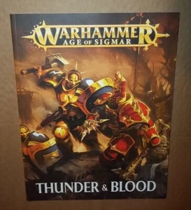 Warhammer AOS Thunder & Blood Book - Picture 1 of 1