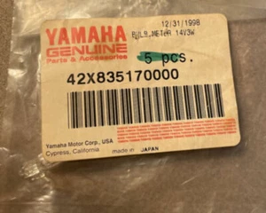 Yamaha 42X-83517-00. OEM 12v 3w Instrument Bulb - Picture 1 of 4