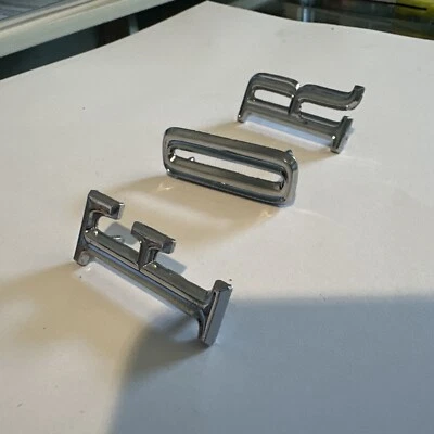 OEM Ford 1967 1968 Galaxie 500 Deck Lid Letters "F", "O", "R" - Image 1 of 4