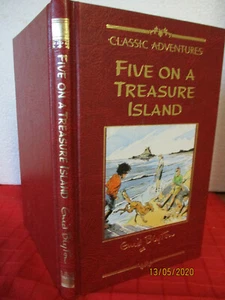 Enid Blyton FIVE ON A TREASURE ISLAND 1992 NEW HARDCOVER special edition - Picture 1 of 6