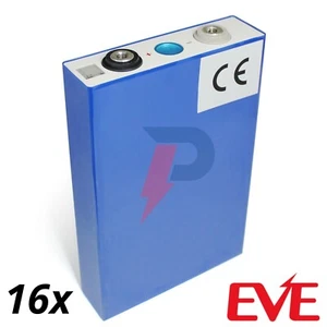 16 x EVE LF105 GRADE A+ LiFePO4-Zellen 3,2V 105Ah Lithium-Eisenphosphat Akku Neu - Bild 1 von 3