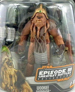 Star Wars Wookie Warrior Action Figure Episode 3 Greatest Battles Collection New - Picture 1 of 12