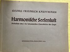 Kaufmann Harmonische Seelenlust Noten Notenbuch Orgel