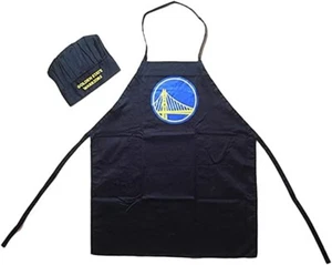 NBA Golden State Warriors Barbecue Tailgating Schürze & Kochmütze - Bild 1 von 4