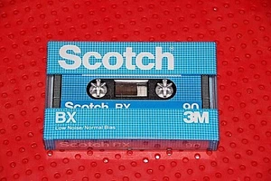 CINTA DE CASETE EN BLANCO SCOTCH BX 90 TIPO I (1) (SELLADA) - Imagen 1 de 3
