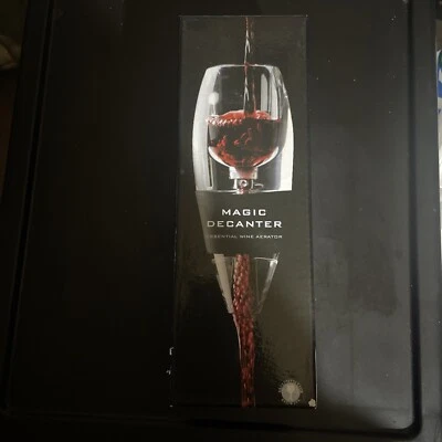 Aireador de vino Magic Decanter Essential - Nuevo en caja abierta Foto 1 de 4