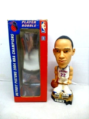 Detroit Pistons #22 Tayshaun Prince 2004 NBA Championship Bobblehead - Image 1 of 4