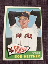 1965 Topps Card #199 Bob Heffner Boston Red Sox