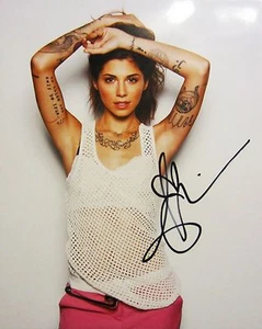 Foto autografiada 8x10 Jar Of Hearts Christina Perri (reproducción) 2 - Imagen 1 de 1