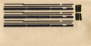 Lot de 3 kits forme adhésive sceau lumineux pour appareil photo Nikon FE de remplacement fabriqué au Japon - Photo 1/2