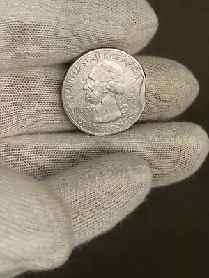 2015 D Blue Ridge Parkway Multiple Die Chip Error “RARE” Falling Rocks, Clipped. - Image 1 of 4