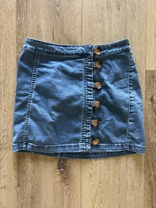 Free People gonna denim donna taglia 4 con bottoni davanti - Foto 1 di 3