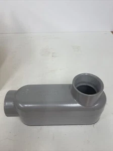 NEER LB-150DCG 1-1/2" ALL IN ONE CONDUIT BODY, COVER & GASKET QTY1/BOX - Picture 1 of 3