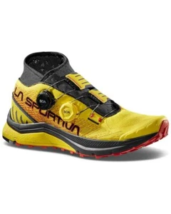 La Sportiva Jackal II Boa Men's Trail Running Shoes, Yellow/Black - Picture 1 of 6