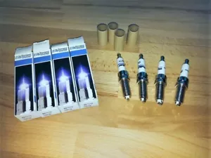 4x Pulstar Plasma Core Upgrade Spark Plugs fits: Peugeot RCZ 1.6i THP y2010-2015 - Picture 1 of 5
