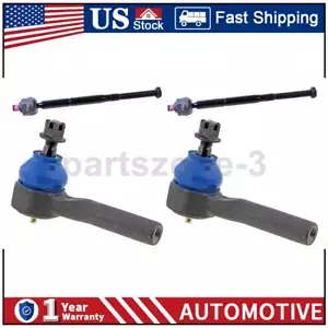 4x Front Steering Inner & Outer Tie Rod End Fits 2005-2007 Dodge Caravan - Picture 1 of 8