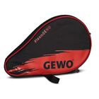 Bagaż do tenisa stołowego: walizka Gewo Wave z przegródką na piłkę czerwona