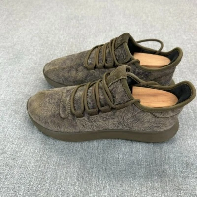 Adidas Tubular Oxid Shoes Mens Size 6.5 Brown Athletic Lace Up Running - Image 1 of 4