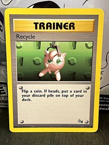 Pokemon TCG: Recycle 61/62 (Fossil Set) LP/MP Condition - Picture 1 of 4