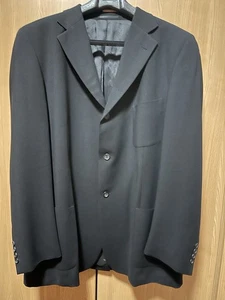 Jackett Herren Gr. 56, Schwarz 100 % Wolle  - Bild 1 von 6