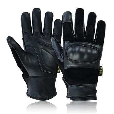 Tactical Army Hard Knuckle Gloves Made with Kevlar Airsoft Security Combat Biker - Image 1 of 4