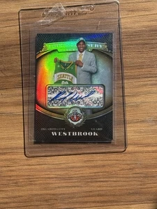 2008-09 Topps Treasury Russell Westbrook Rc Gold Refractor Auto /50 his best rc - Picture 1 of 3