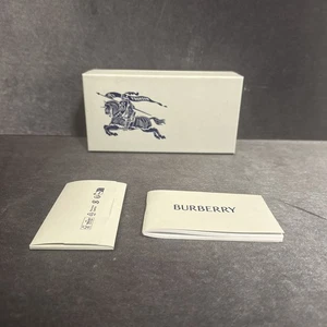 Burberry Sunglasses/Eyeglasses EMPTY Gift Box And Cleaning Towel - Picture 1 of 8