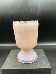 Fenton getäfelt Gänseblümchen rosa Glas Zahnstocher Halter - Bild 1 von 8