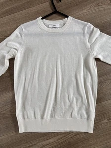 Jersey M&S Marfil Talla 8 - 100% Lana Merino - Jersey Ligero - Imagen 1 de 10