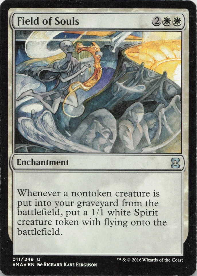 Field of Souls - FOIL - U Eternal Masters 11 - MTG - Image 1 of 1