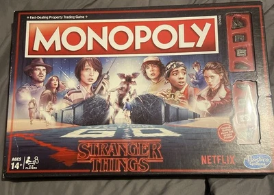 Stranger Things Edition Monopoly Board Game.  - Image 1 of 4