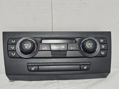 2006 BMW E90 325i 330i A/C HEATER CLIMATE CONTROL PANEL HEATED SEAT TRIM 9117136 - Image 1 of 4