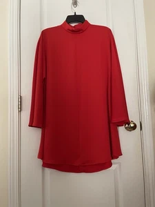 Mini abito Zara rosso nuovo con etichetta taglia S prezzo consigliato $ 49,90 - Foto 1 di 8