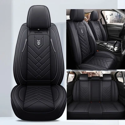 For Toyota Camry , Full Wrap Around Car Seat Cover 5 Seater PU Leather - Image 1 of 2