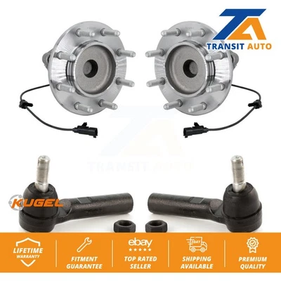 Front Wheel Bearing And Tie Rod End Kit For GMC Savana 3500 Chevrolet Express - Image 1 of 4