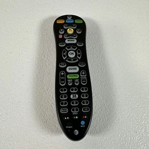AT&T U-Verse S30-S1B Telecomando Retroilluminato Nero - Foto 1 di 6
