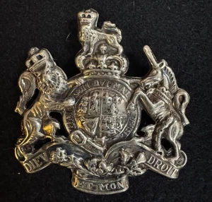 Vintage Stieff Sterling Silver Coat of Arms Emblem Brooch - Picture 1 of 2