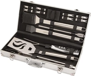 Cuisinart Deluxe Grill Tool Set, 20-Piece BBQ Tools Grill Accessories with Alumi - Picture 1 of 2